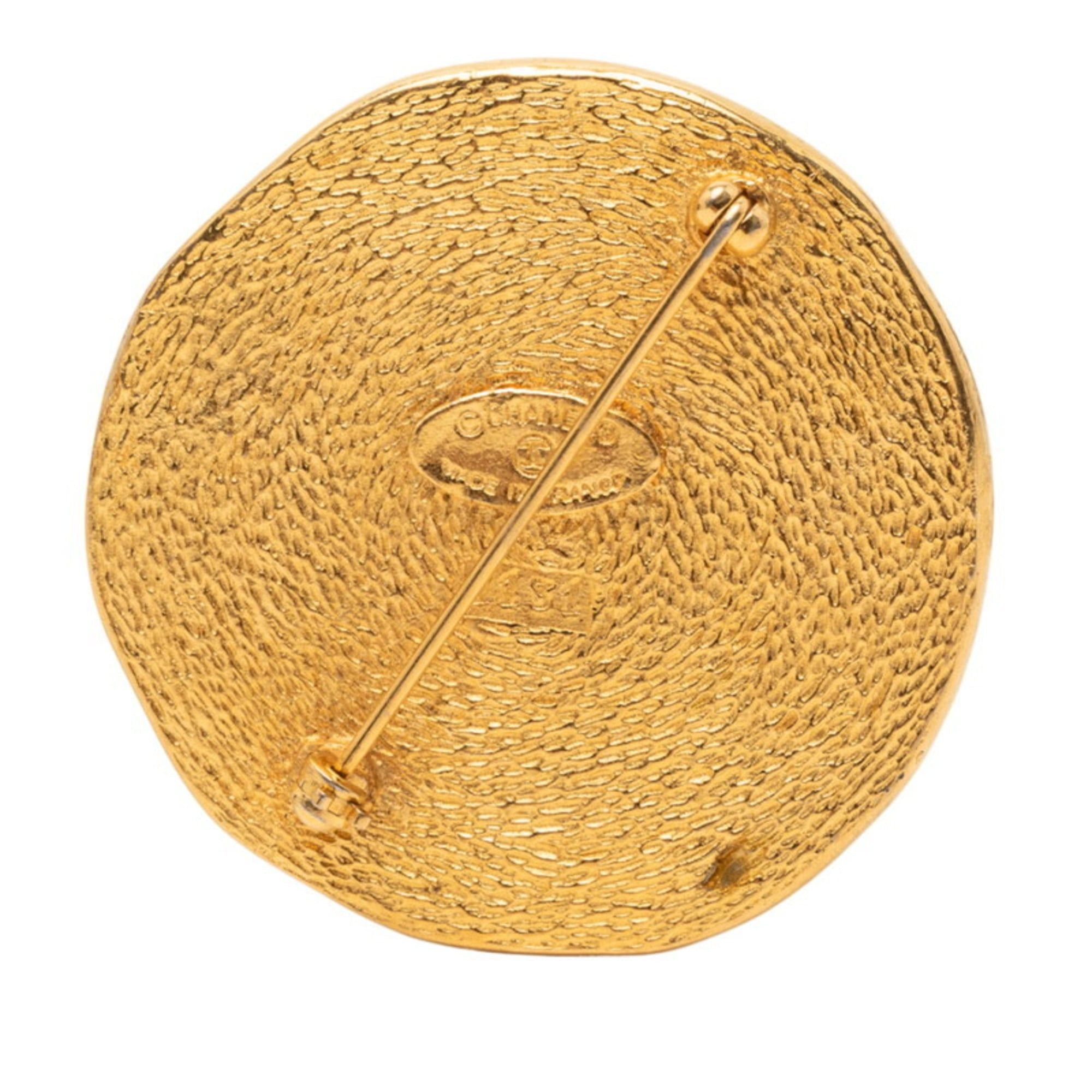 Chanel CHANEL 31 Lieu Cambon Brooch Gold Plated Women's Size ONE SIZE - 2 Thumbnail