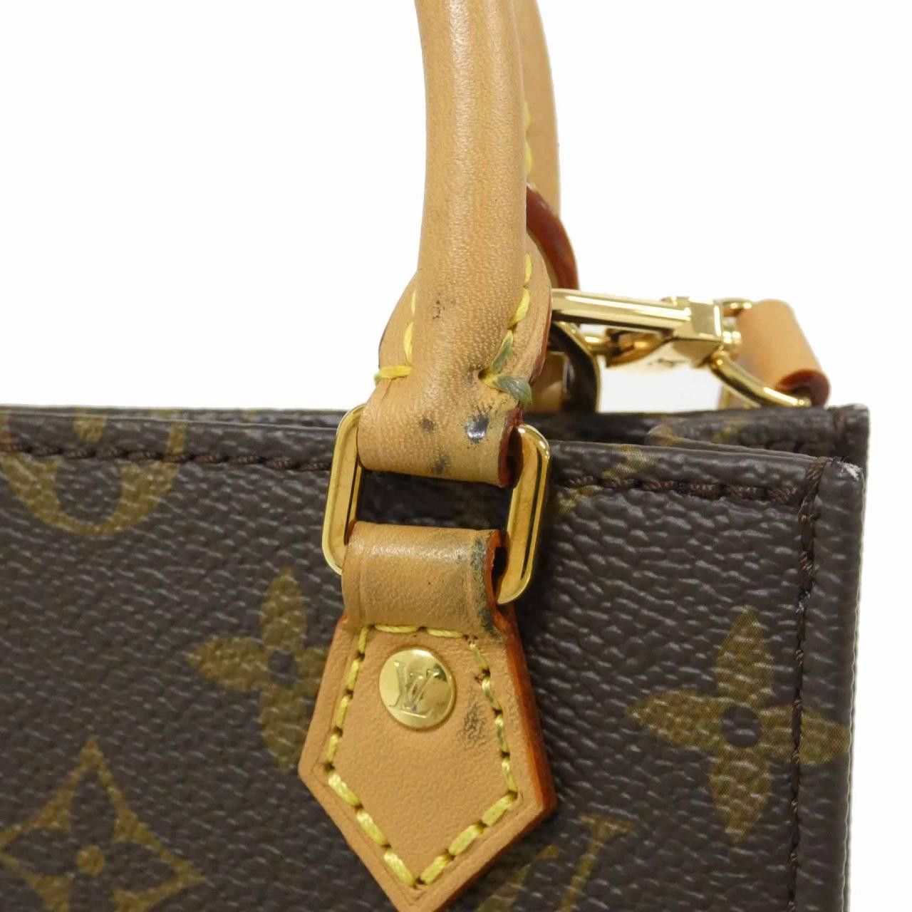 Louis Vuitton Louis Vuitton Louis Vuitton Petit Sac Plat Monogram Shoulder Bag Textile Crossbody Bag M69442 DUTY FREE for USA Size ONE SIZE - 5 Thumbnail