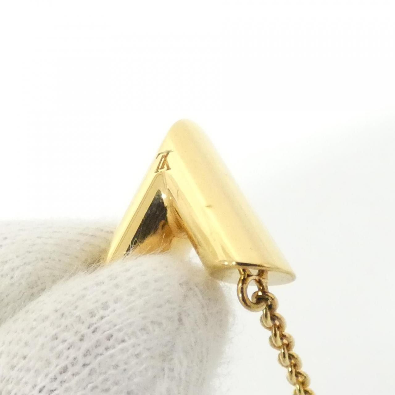 Louis Vuitton Louis Vuitton Louis Vuitton Essential V Necklace Precious Metal Necklace M61083 DUTY FREE for USA Size ONE SIZE - 4 Thumbnail