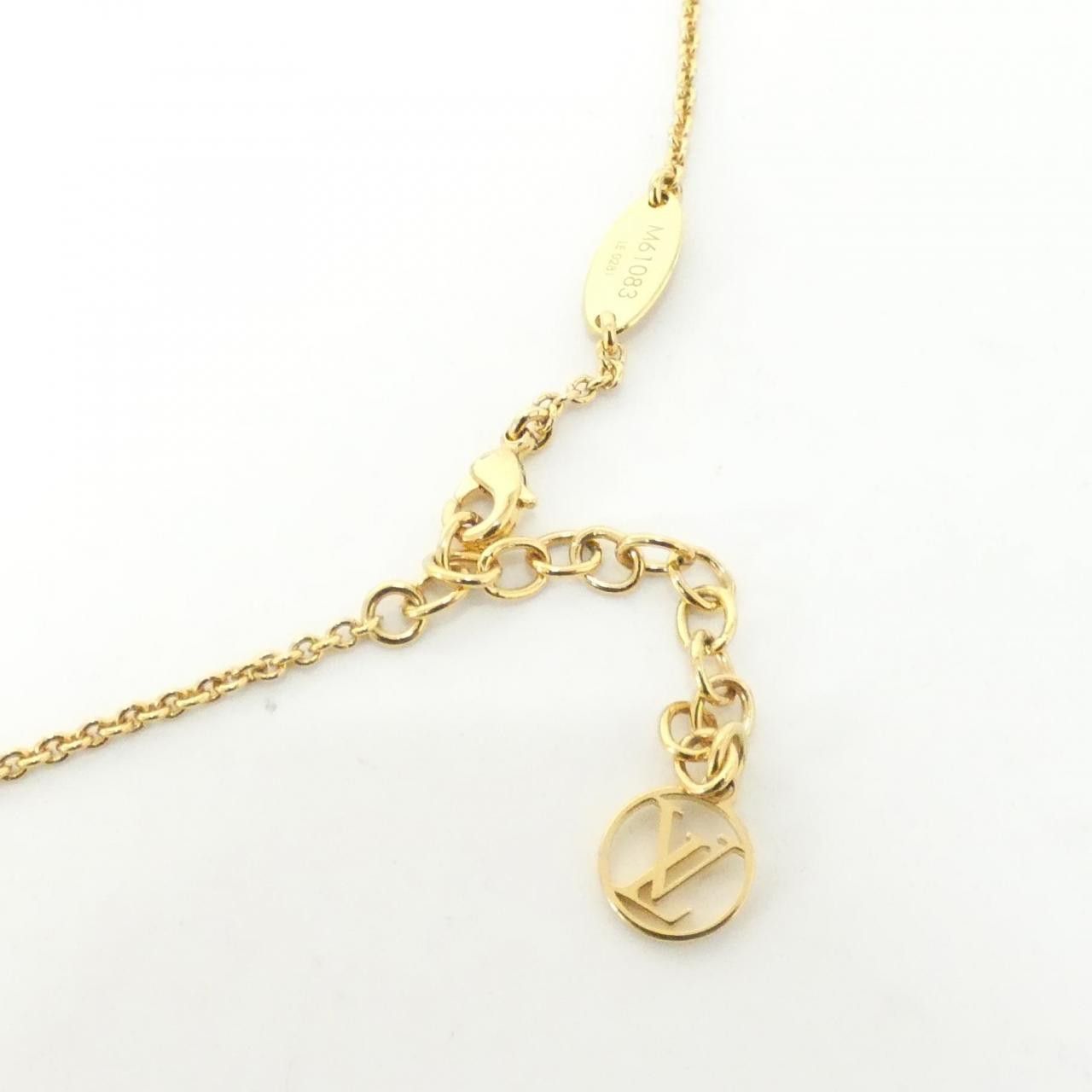 Louis Vuitton Louis Vuitton Louis Vuitton Essential V Necklace Precious Metal Necklace M61083 DUTY FREE for USA Size ONE SIZE - 5 Thumbnail