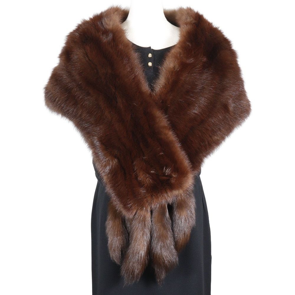 Other Other Far Sable Stole Fur Scarf DUTY FREE for USA Size ONE SIZE - 2 Thumbnail