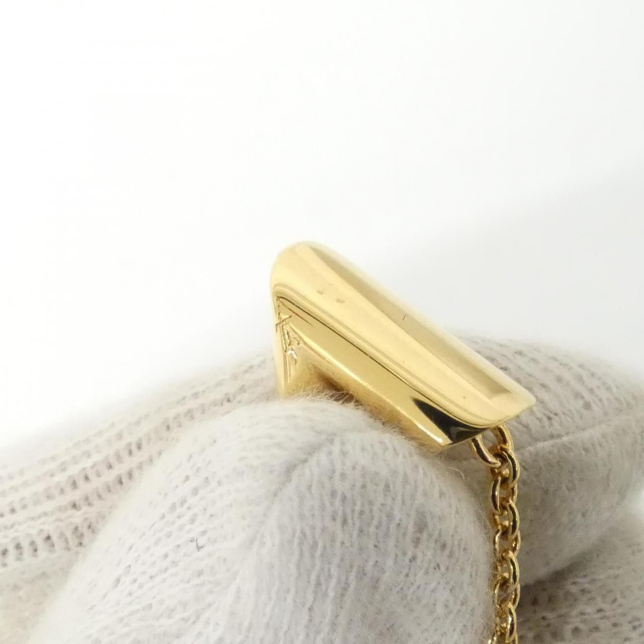 Louis Vuitton Louis Vuitton Louis Vuitton Essential V Necklace Metal Necklace M61083 DUTY FREE for USA Size ONE SIZE - 4 Thumbnail