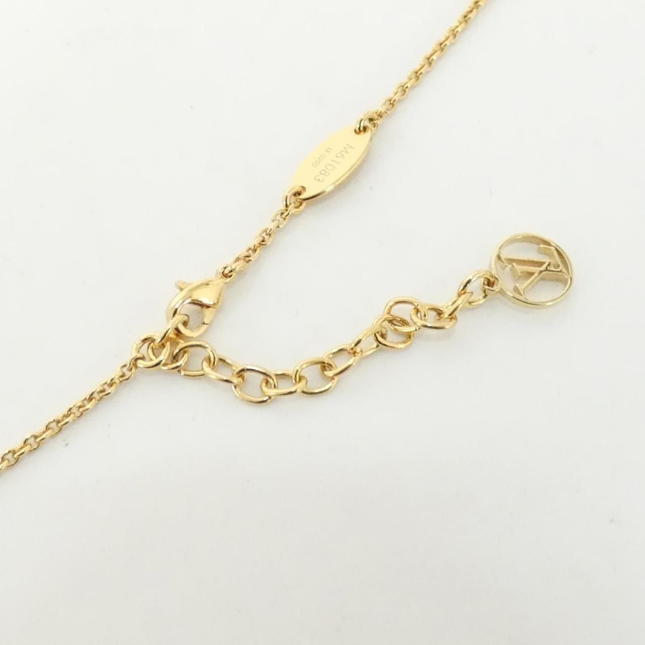 Louis Vuitton Louis Vuitton Louis Vuitton Essential V Necklace Metal Necklace M61083 DUTY FREE for USA Size ONE SIZE - 5 Thumbnail