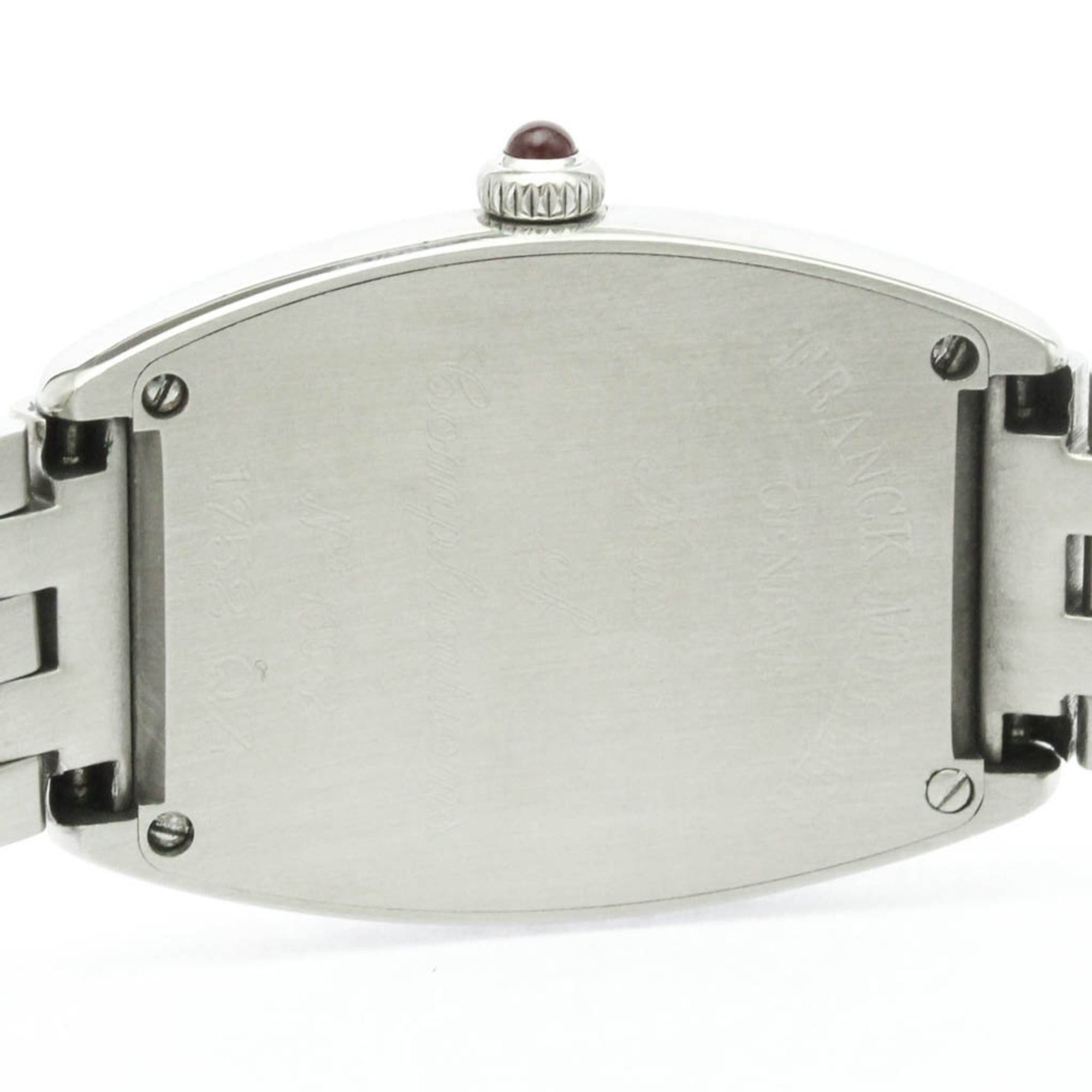 Franck Muller FRANCK MULLER Cintree Curvex Steel Quartz Ladies Watch 1752QZ Polished Size ONE SIZE - 6 Thumbnail