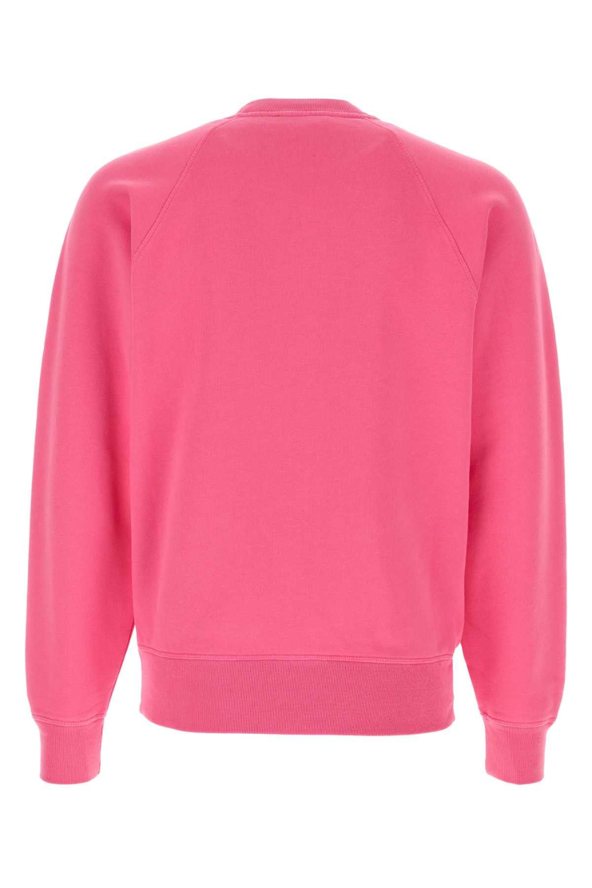 Tom Ford Fluo Pink Cotton Sweatshirt Size US M / EU 48-50 / 2 - 2 Thumbnail