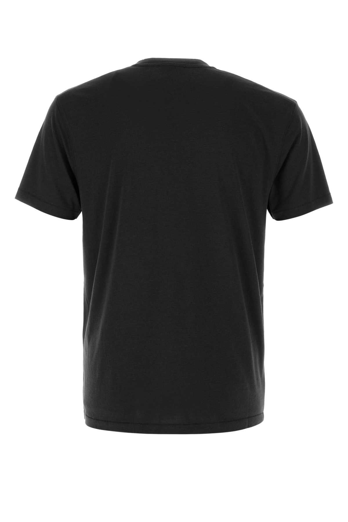 Tom Ford Slate Lyocell Blend T-Shirt Size US S / EU 44-46 / 1 - 2 Thumbnail