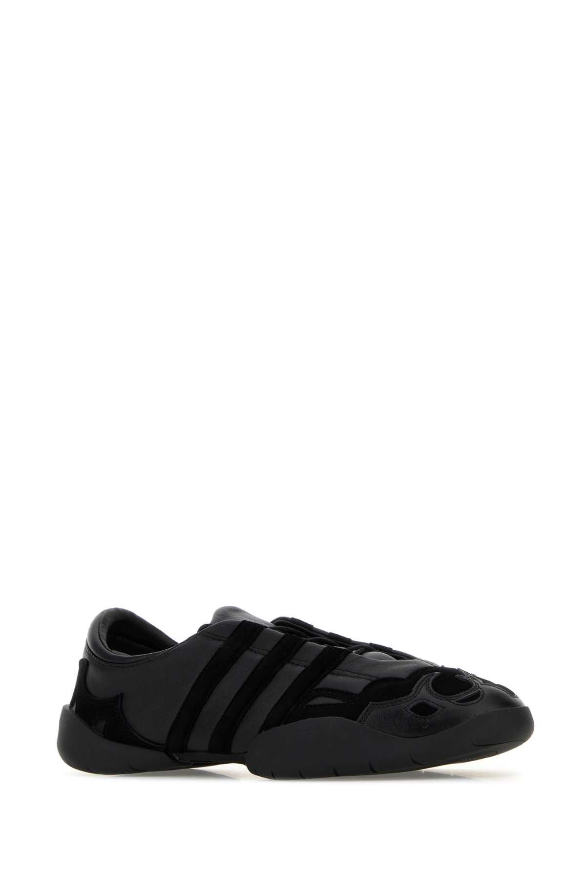 Y-3 Black Leather Regu 2002 Sneakers Size US 8 / EU 41 - 2 Thumbnail