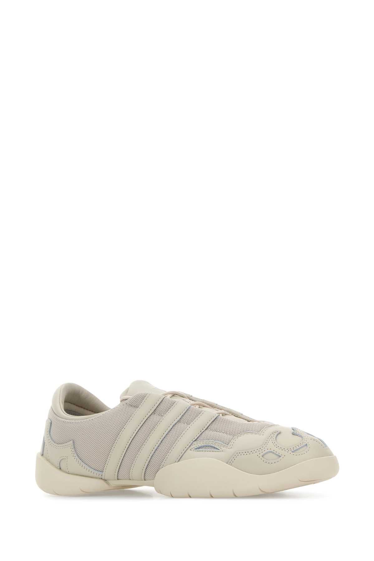 Y-3 Chalk Fabric And Leather Regu 2002 Sneakers Size US 8 / EU 41 - 2 Thumbnail