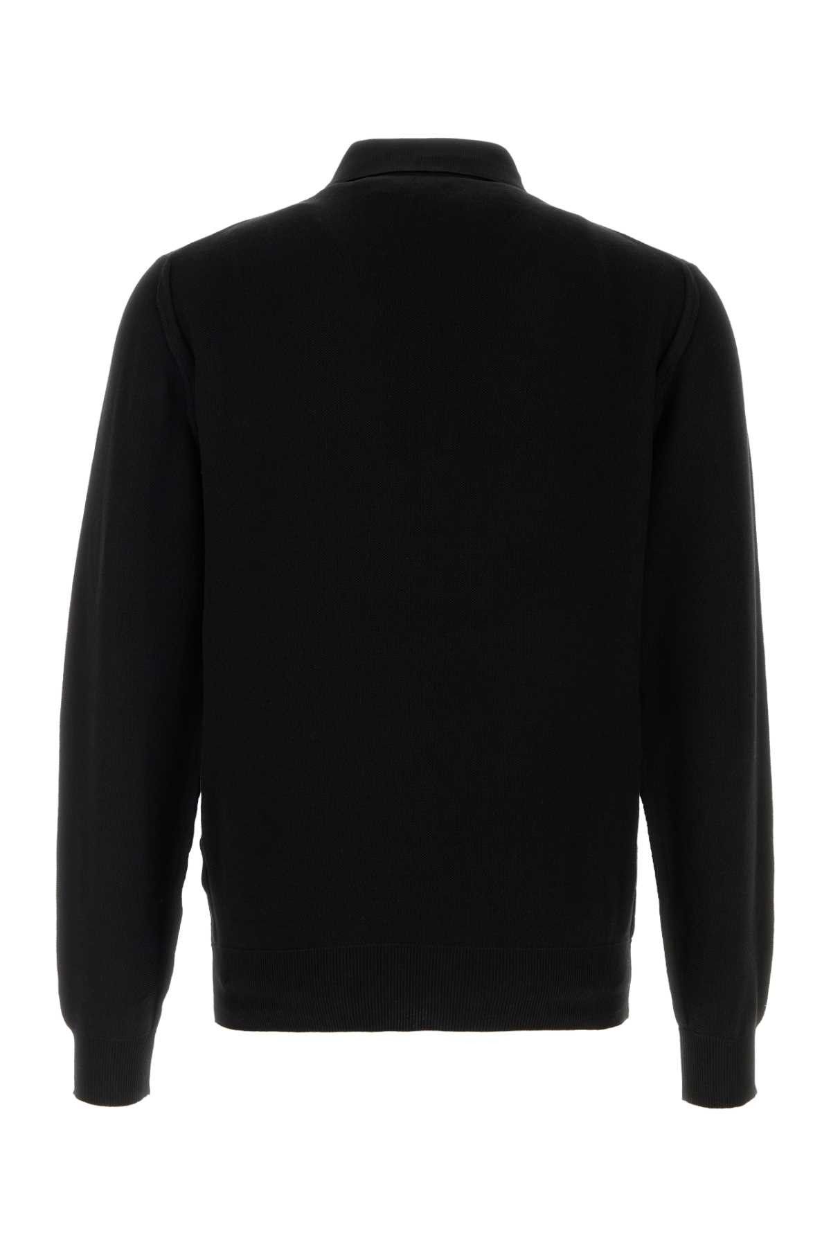 Tom Ford Black Silk Blend Polo Shirt Size US M / EU 48-50 / 2 - 2 Thumbnail