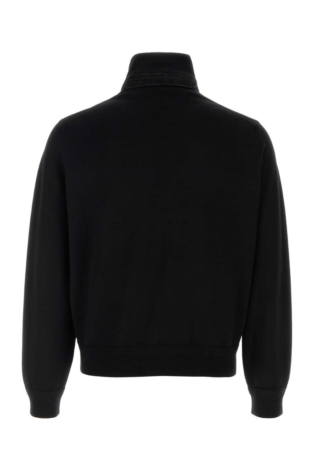 Tom Ford Black Stretch Wool Jacket Size US L / EU 52-54 / 3 - 2 Thumbnail