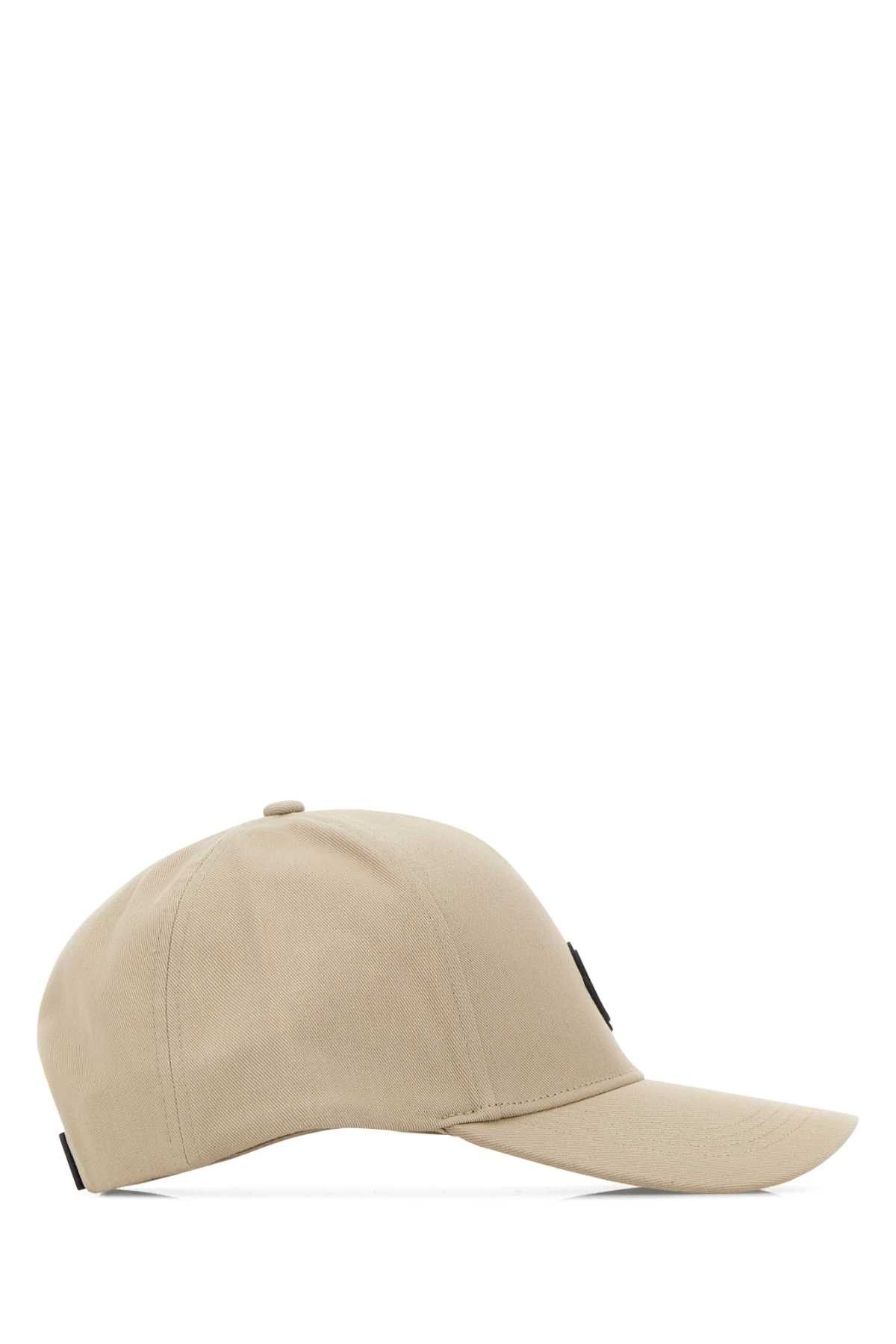 Moncler Sand Cotton Baseball Cap Size ONE SIZE - 2 Thumbnail