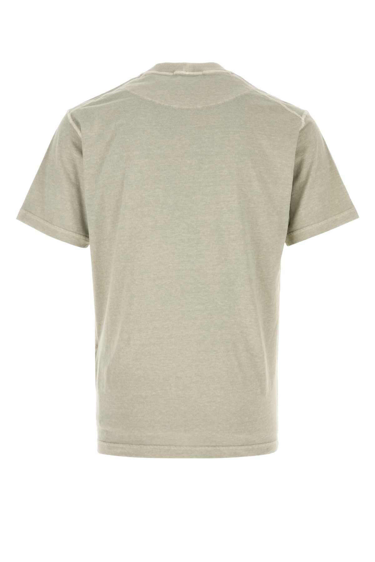 Stone Island Dove Grey Cotton T-Shirt Size US XXL / EU 58 / 5 - 2 Thumbnail