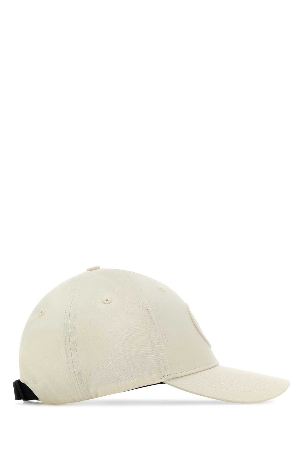 Stone Island Ivory Cotton Baseball Cap Size ONE SIZE - 2 Thumbnail