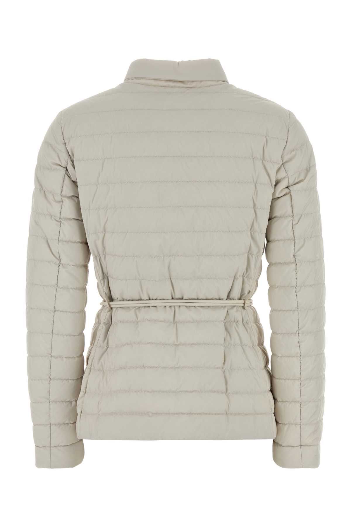 MooRER Chalk Nylon Blend Lanzada Down Jacket Size XS / US 0-2 / IT 36-38 - 2 Thumbnail