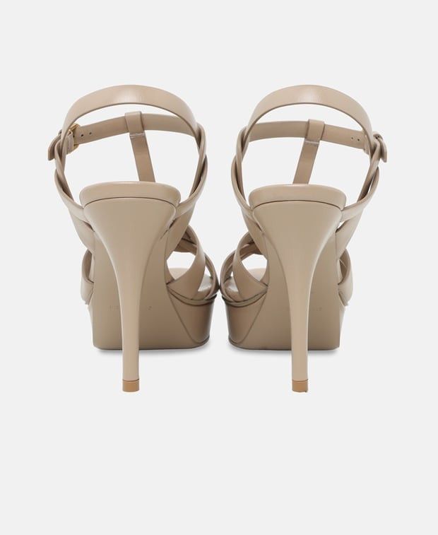 Saint Laurent Paris King Palm Lux Ankle strap sandals Size US 8 / IT 38 - 2 Thumbnail