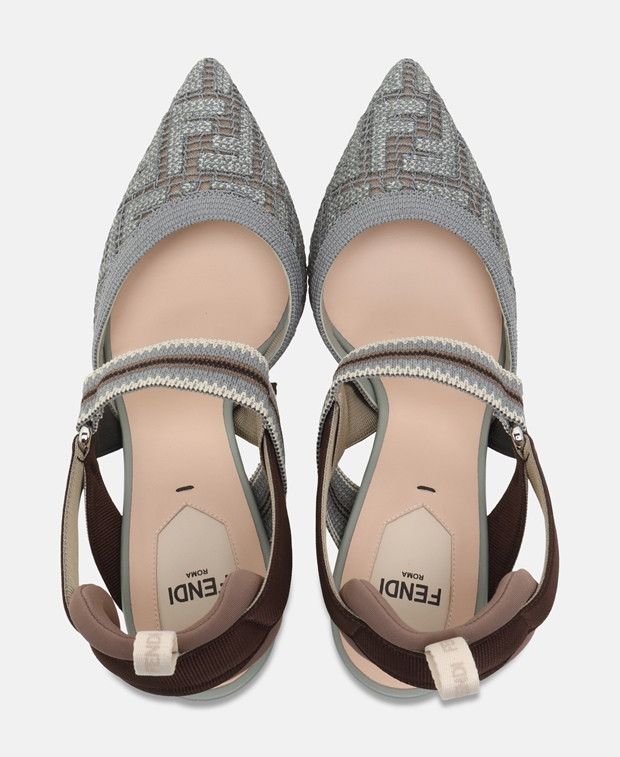 Fendi Colibri Rete Pumps Size US 6.5 / IT 36.5 - 3 Thumbnail