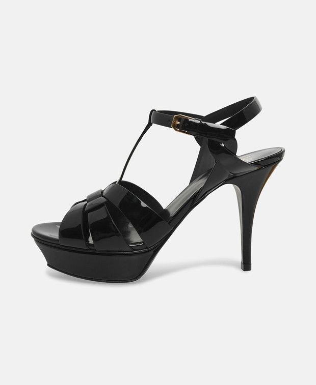 Saint Laurent Paris Tribute Heeled sandals Size US 8.5 / IT 38.5 - 4 Thumbnail