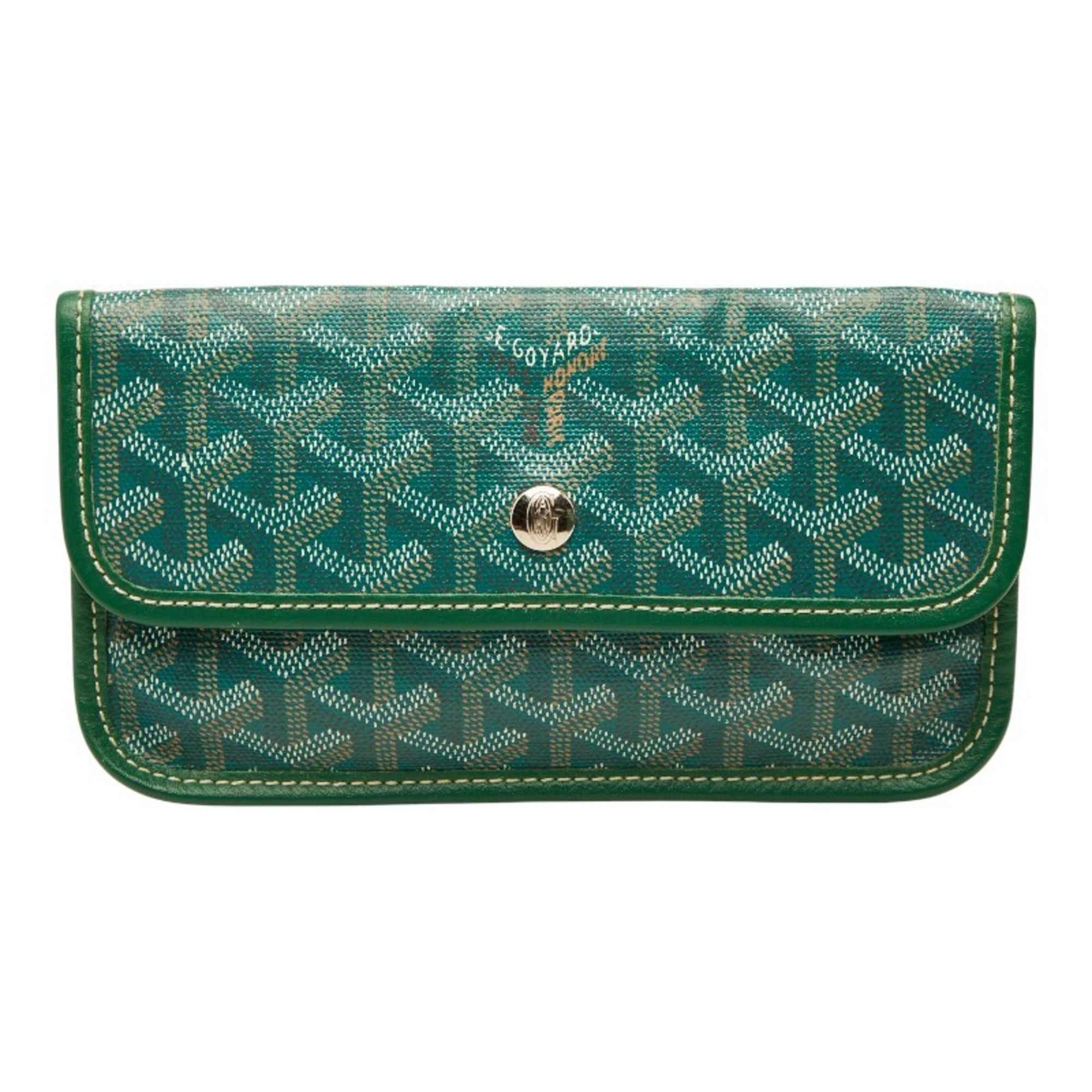 Goyard Goyard Saint Louis PM Tote Bag, Green Leather, Women's Size ONE SIZE - 11 Thumbnail