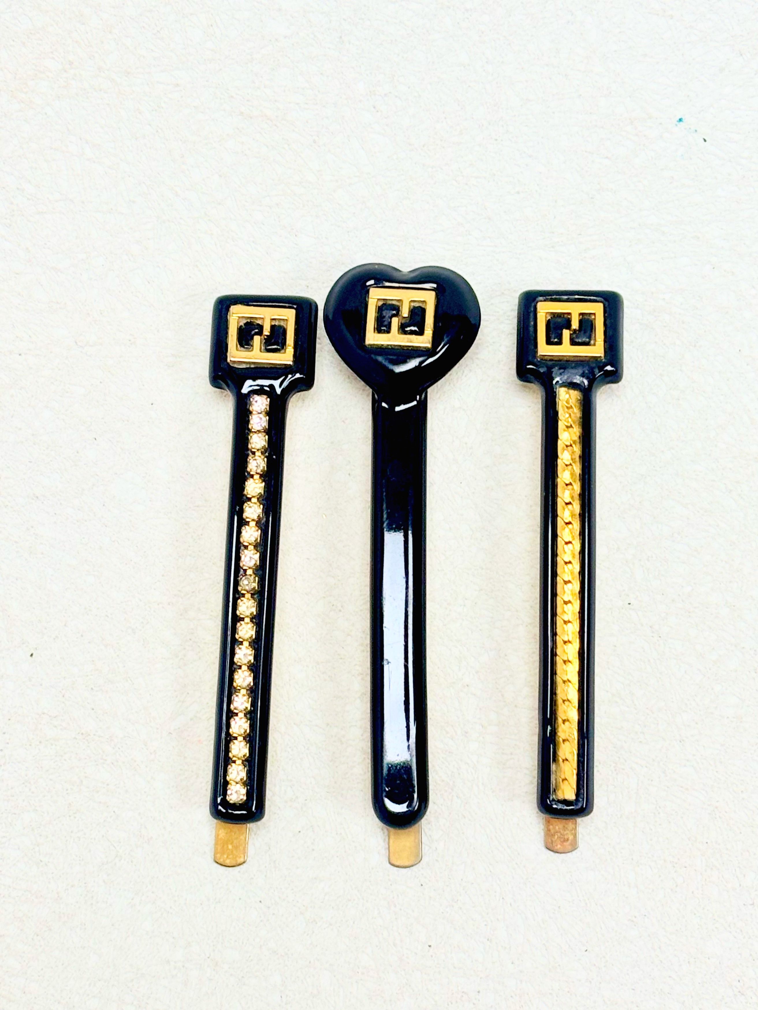 Fendi Pinces Barrettes Size ONE SIZE - 4 Thumbnail