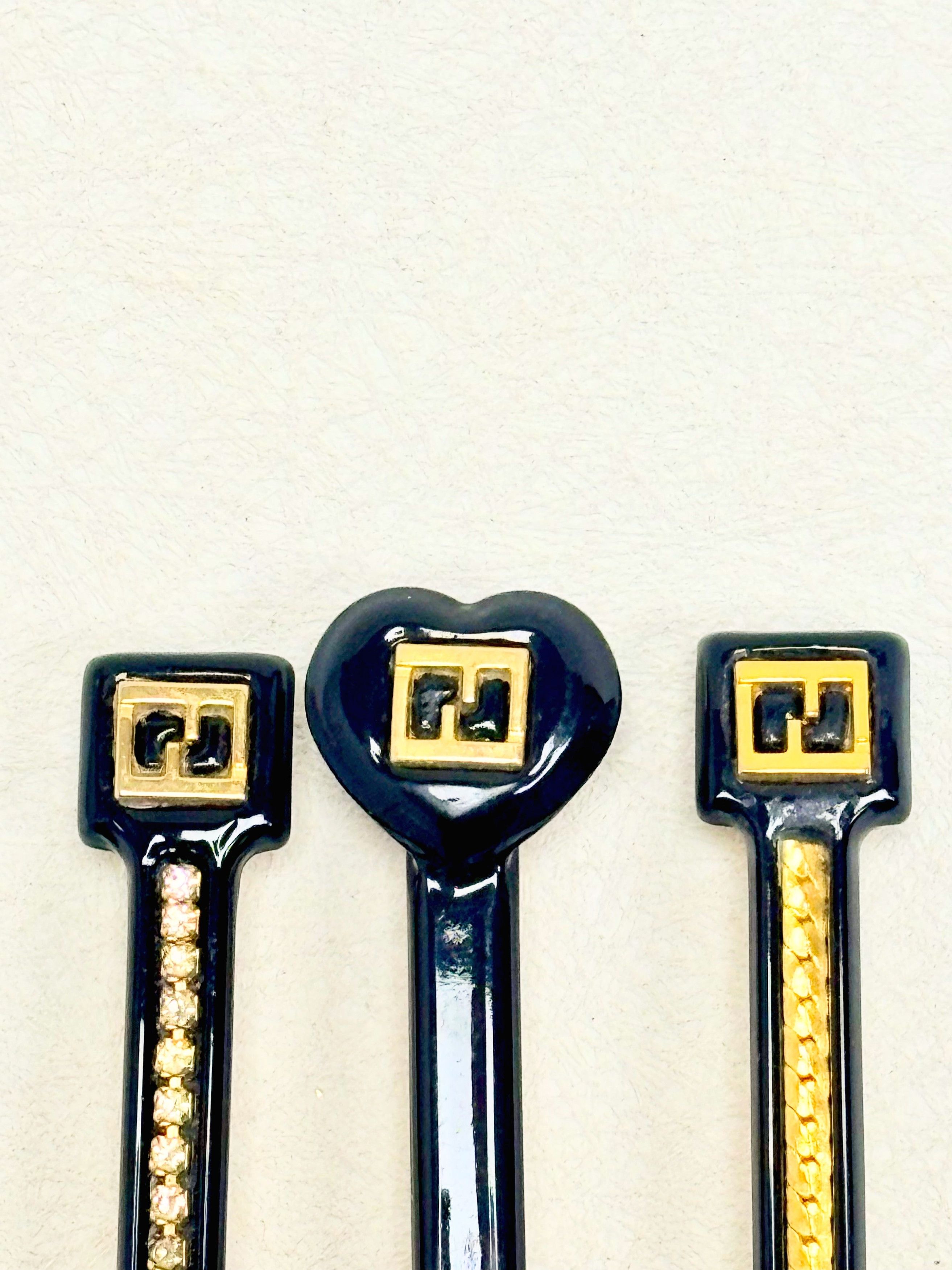 Fendi Pinces Barrettes Size ONE SIZE - 5 Thumbnail