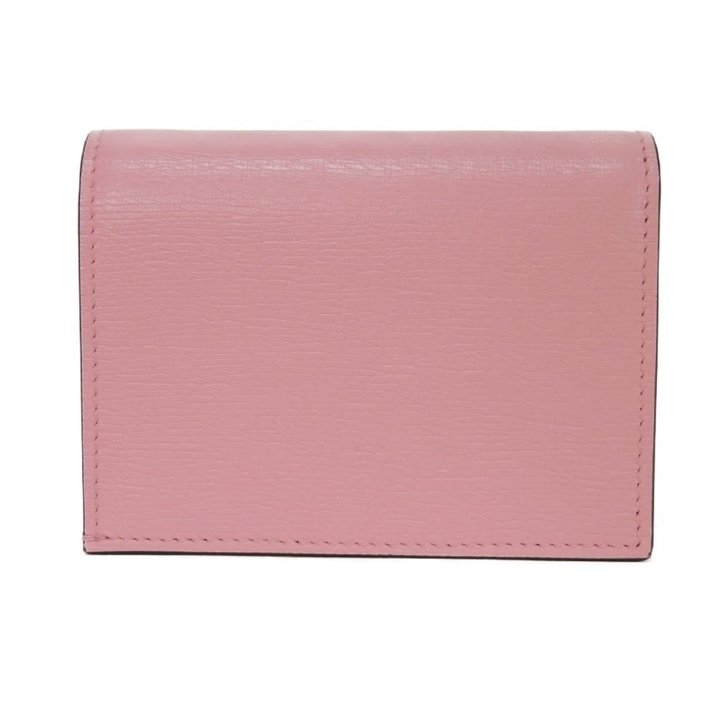Gucci Gucci Gucci Bananya Textured Leather Compact Wallet Leather Short Wallet 701009 DUTY FREE for USA Size ONE SIZE - 3 Thumbnail