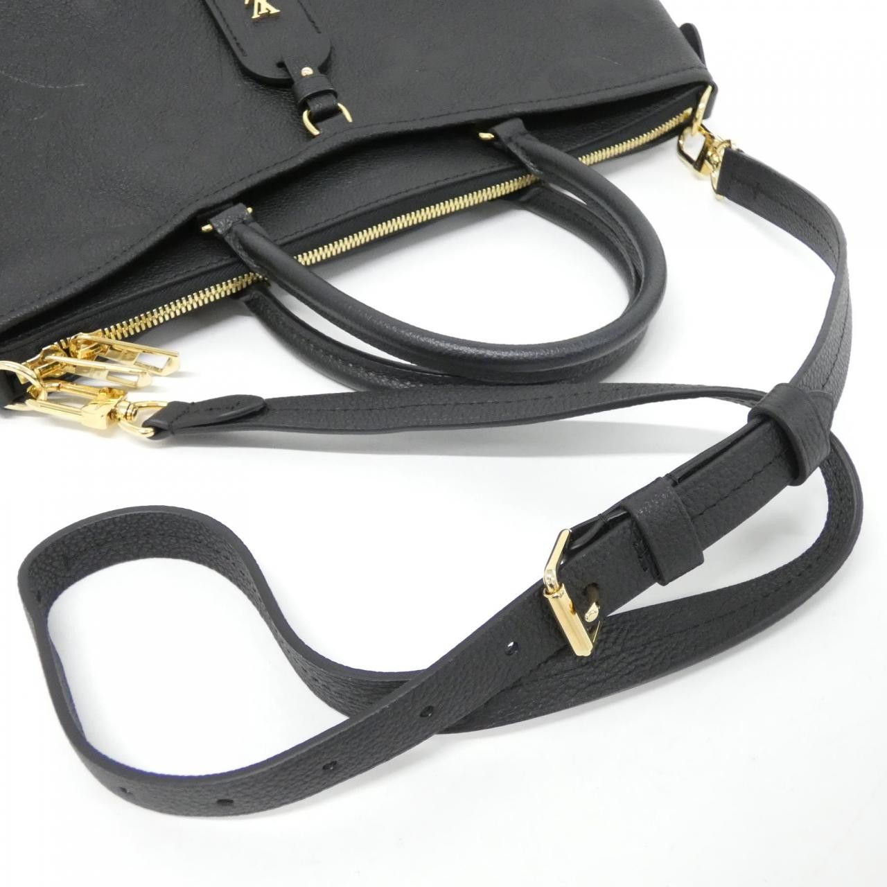 Louis Vuitton Louis Vuitton Louis Vuitton Trianon Monogram Empreinte Bag Textile Tote Bag M46487 DUTY FREE for USA Size ONE SIZE - 4 Thumbnail