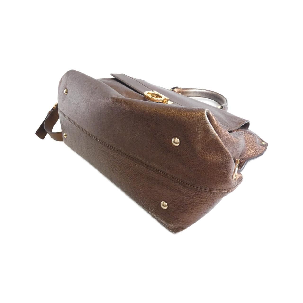 Salvatore Ferragamo Salvatore Ferragamo Salvatore Ferragamo Leather 2way Bag Leather Crossbody Bag 21A871 DUTY FREE for USA Size ONE SIZE - 3 Thumbnail