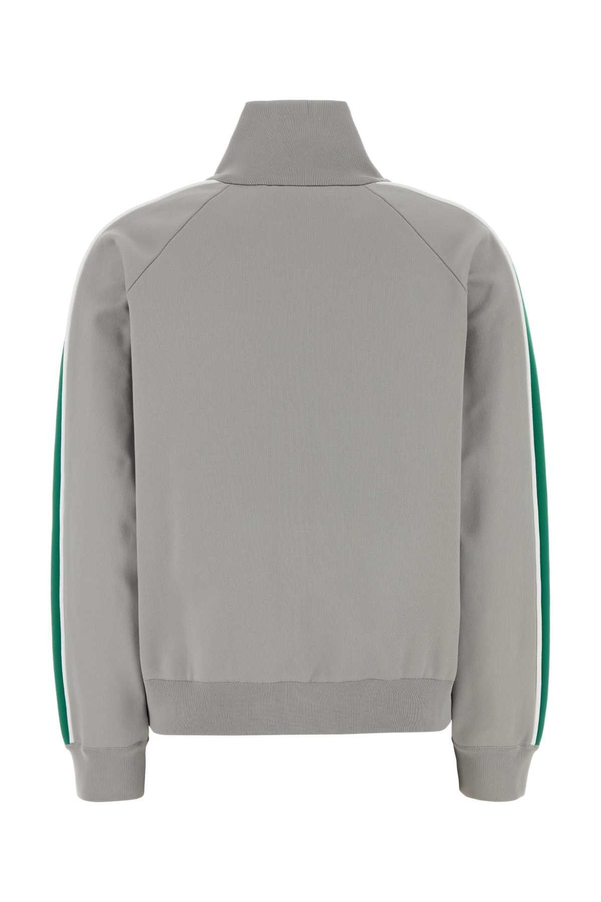 Miu Miu Light Grey Tech Fabric Sweatshirt Size S / US 4 / IT 40 - 2 Thumbnail