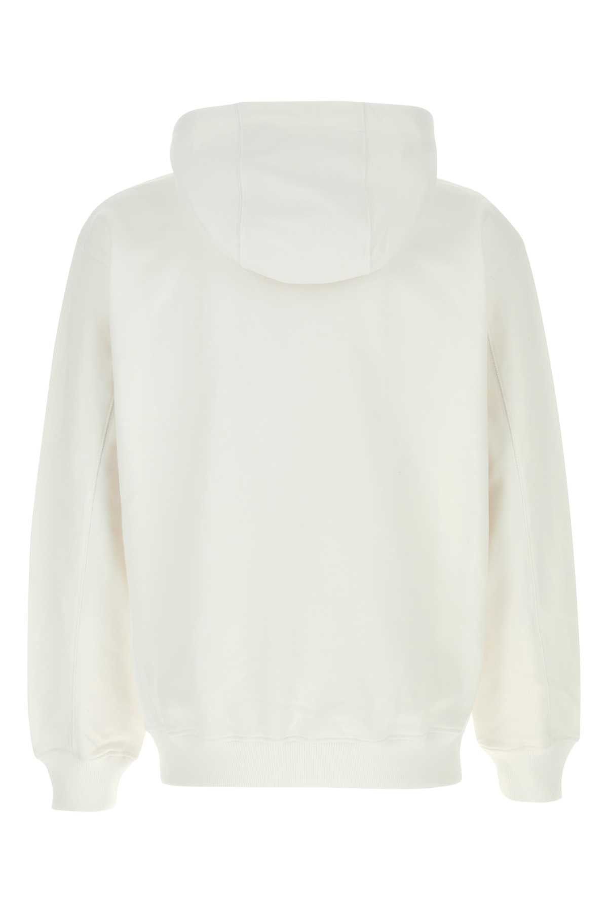 Casablanca White Cotton Sweatshirt Size US S / EU 44-46 / 1 - 2 Thumbnail