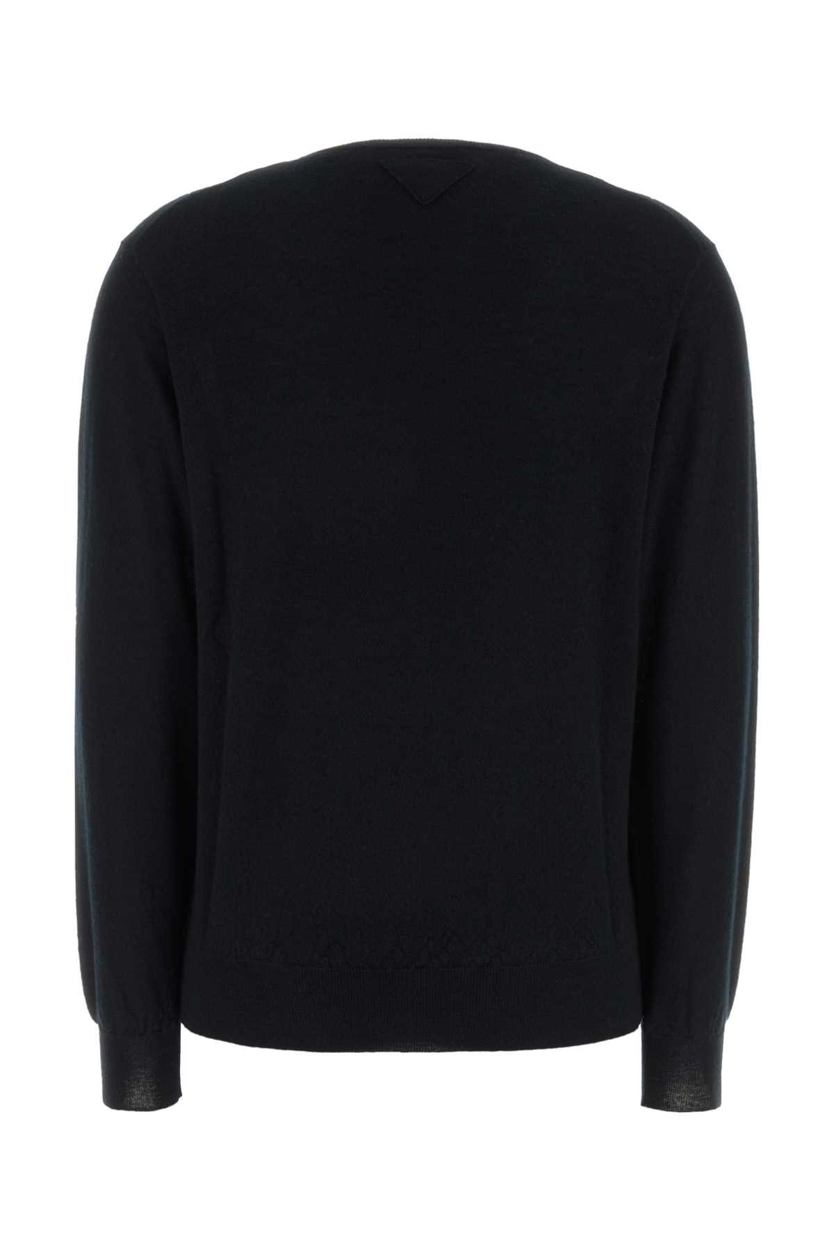 Prada Black Cashmere Sweater Size XS / US 0-2 / IT 36-38 - 2 Thumbnail