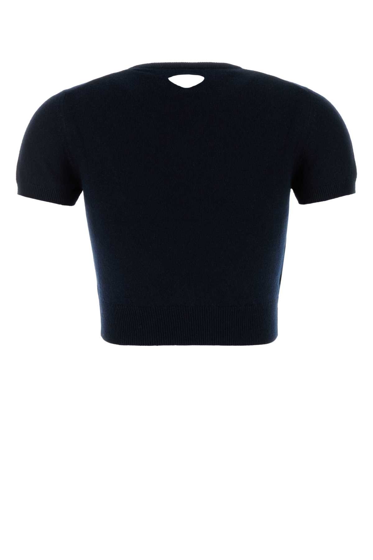 Prada Midnight Blue Cashmere Sweater Size M / US 6-8 / IT 42-44 - 2 Thumbnail