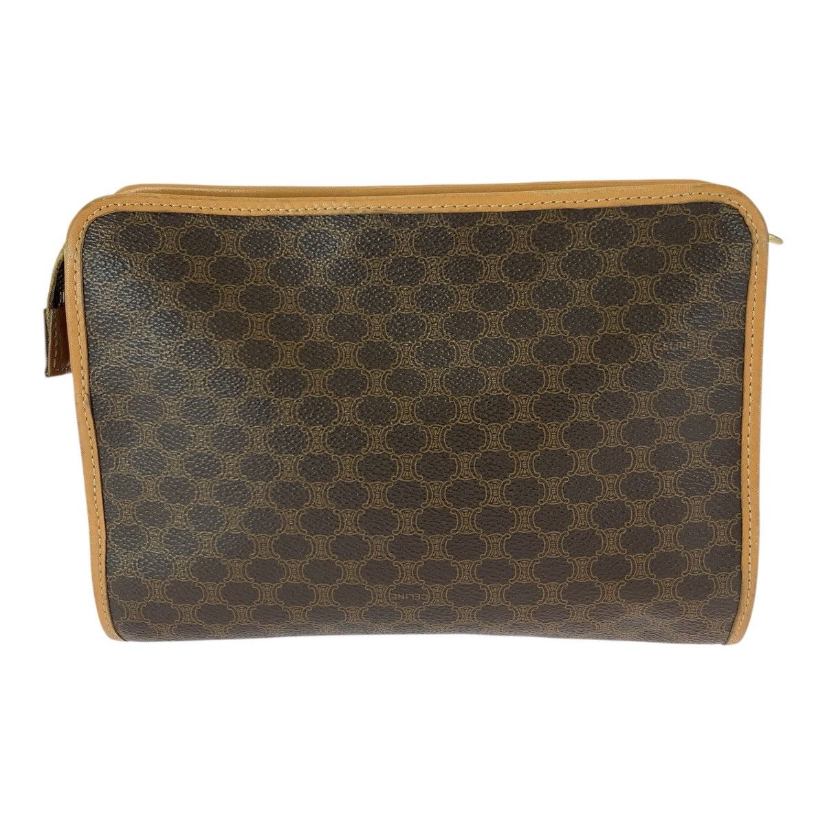 Celine Celine Celine Macadam PVC Leather Clutch Bag Plastic / Synthetic Clutch Bag DUTY FREE for USA Size ONE SIZE - 2 Thumbnail