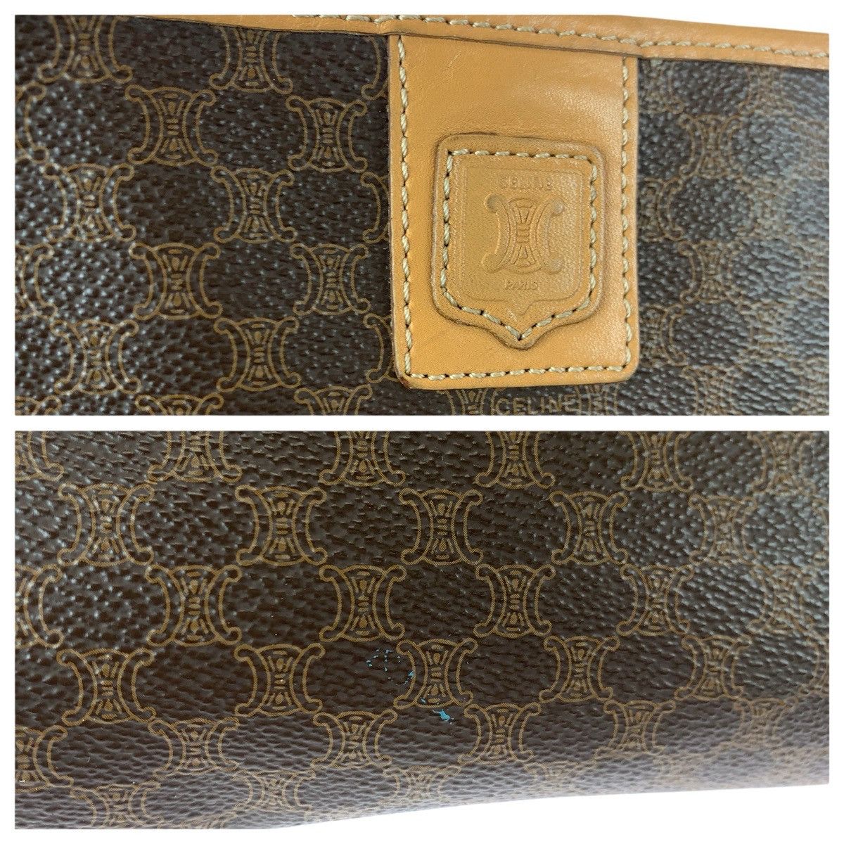 Celine Celine Celine Macadam PVC Leather Clutch Bag Plastic / Synthetic Clutch Bag DUTY FREE for USA Size ONE SIZE - 5 Thumbnail