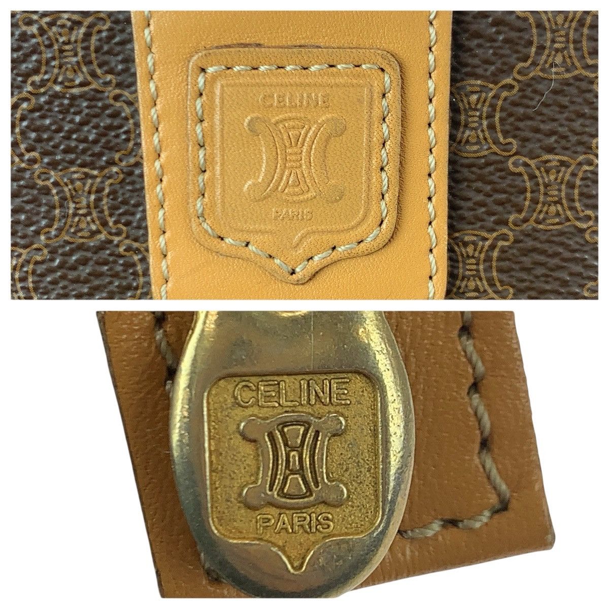 Celine Celine Celine Macadam PVC Leather Clutch Bag Plastic / Synthetic Clutch Bag DUTY FREE for USA Size ONE SIZE - 4 Thumbnail