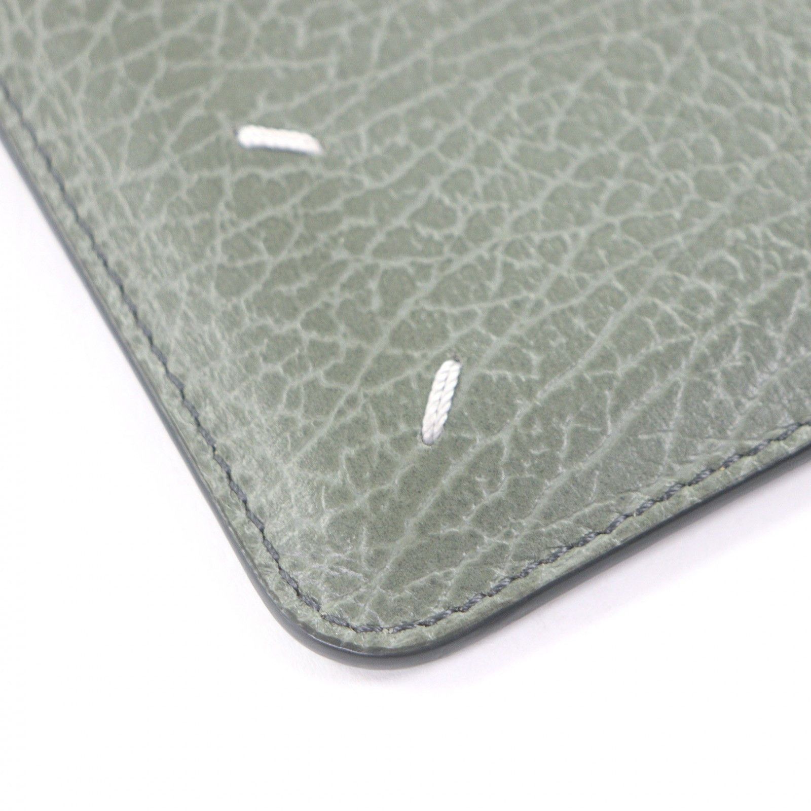 Maison Margiela Maison Margiela Maison Margiela 11 4-stitch mobile phone accessory Leather Phonecase DUTY FREE for USA Size ONE SIZE - 7 Thumbnail