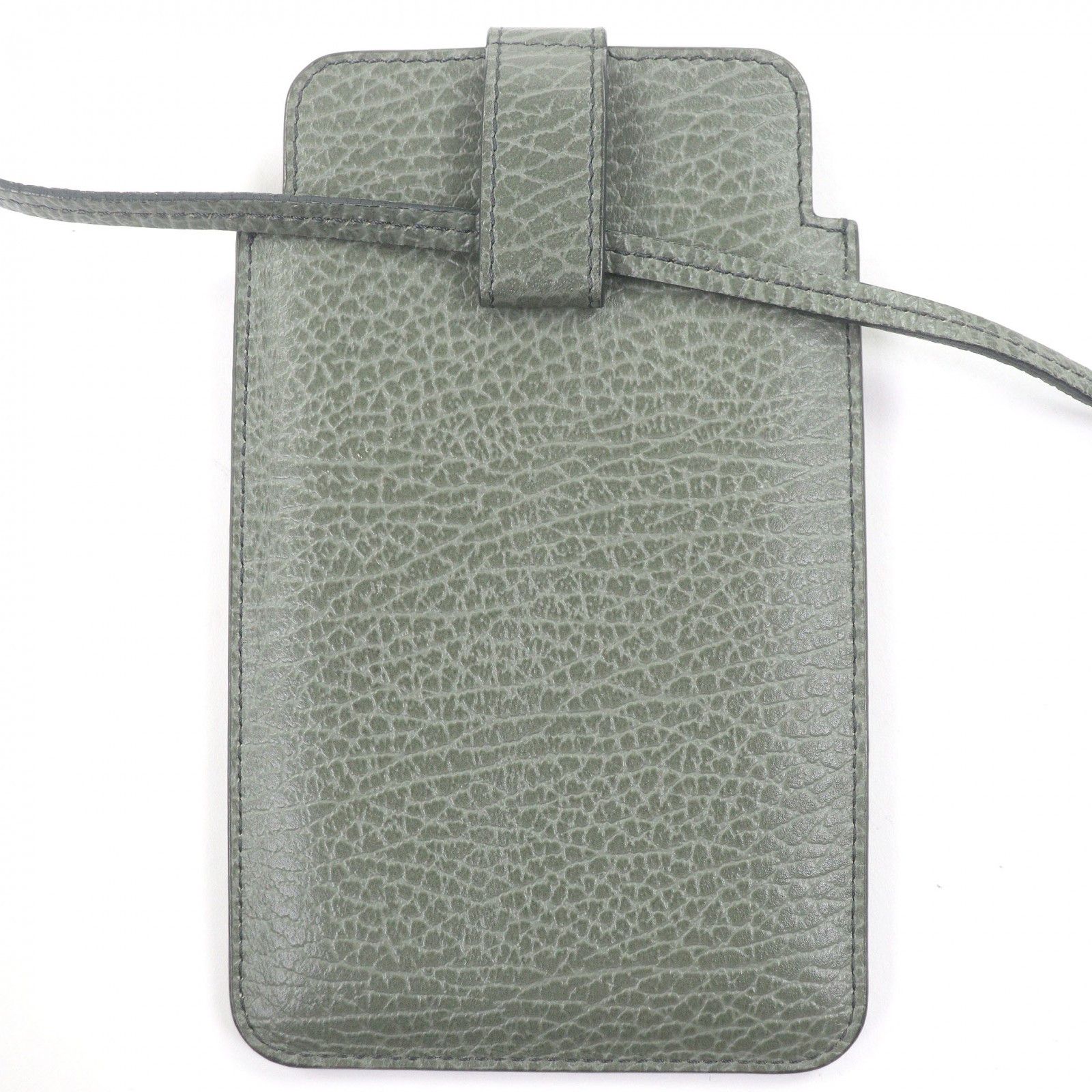Maison Margiela Maison Margiela Maison Margiela 11 4-stitch mobile phone accessory Leather Phonecase DUTY FREE for USA Size ONE SIZE - 4 Thumbnail