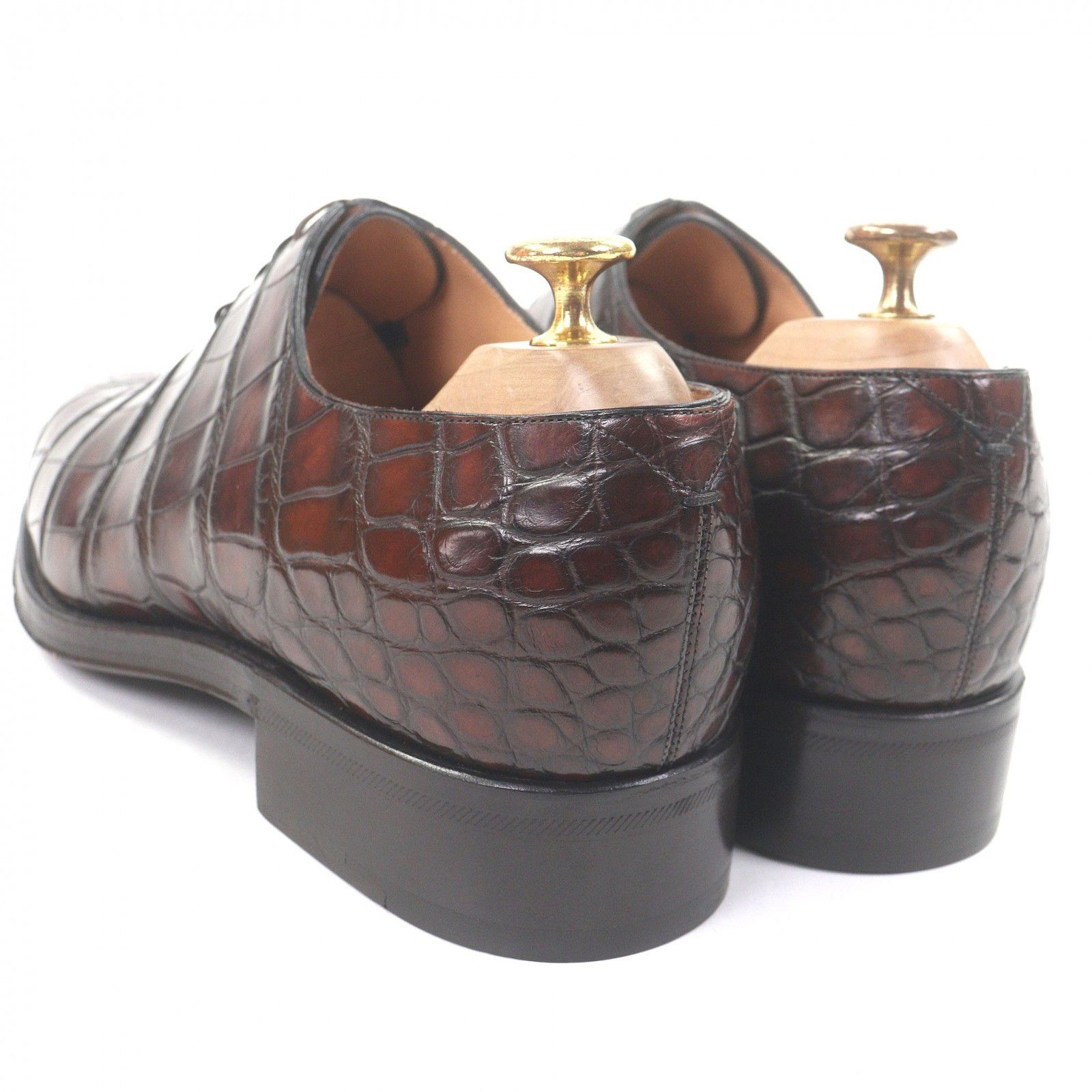 Louis Vuitton Louis Vuitton Louis Vuitton Medallion Crocodile Derby Shoes Leather Shoes DUTY FREE for USA Size ONE SIZE - 6 Thumbnail