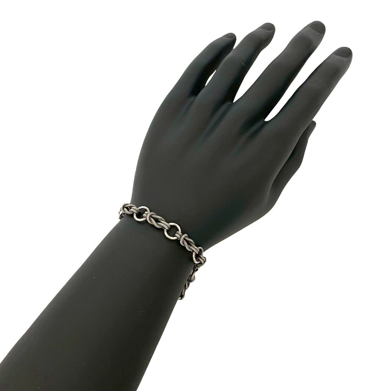 Hermes Hermes Hermès Audienne Silver 925 Bracelet Precious Metal Bracelet DUTY FREE for USA Size ONE SIZE - 2 Thumbnail