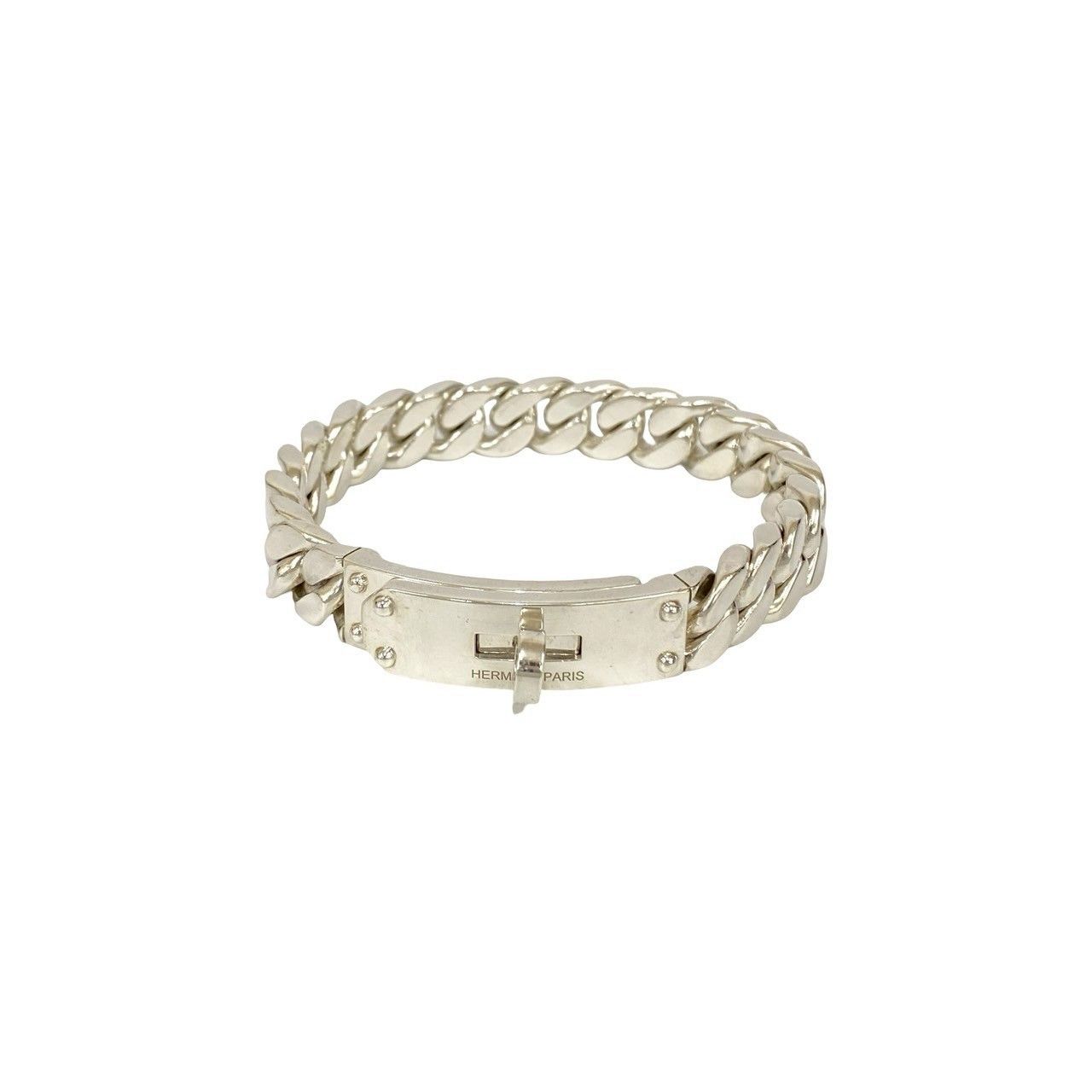 Hermes Hermes Hermès GourmetteGM Silver925 Bracelet Precious Metal Bracelet DUTY FREE for USA Size ONE SIZE - 5 Thumbnail