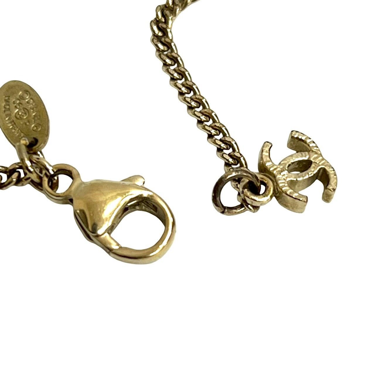 Chanel Chanel Chanel Coco Mark Heart Necklace Plastic / Synthetic Necklace DUTY FREE for USA Size ONE SIZE - 4 Thumbnail