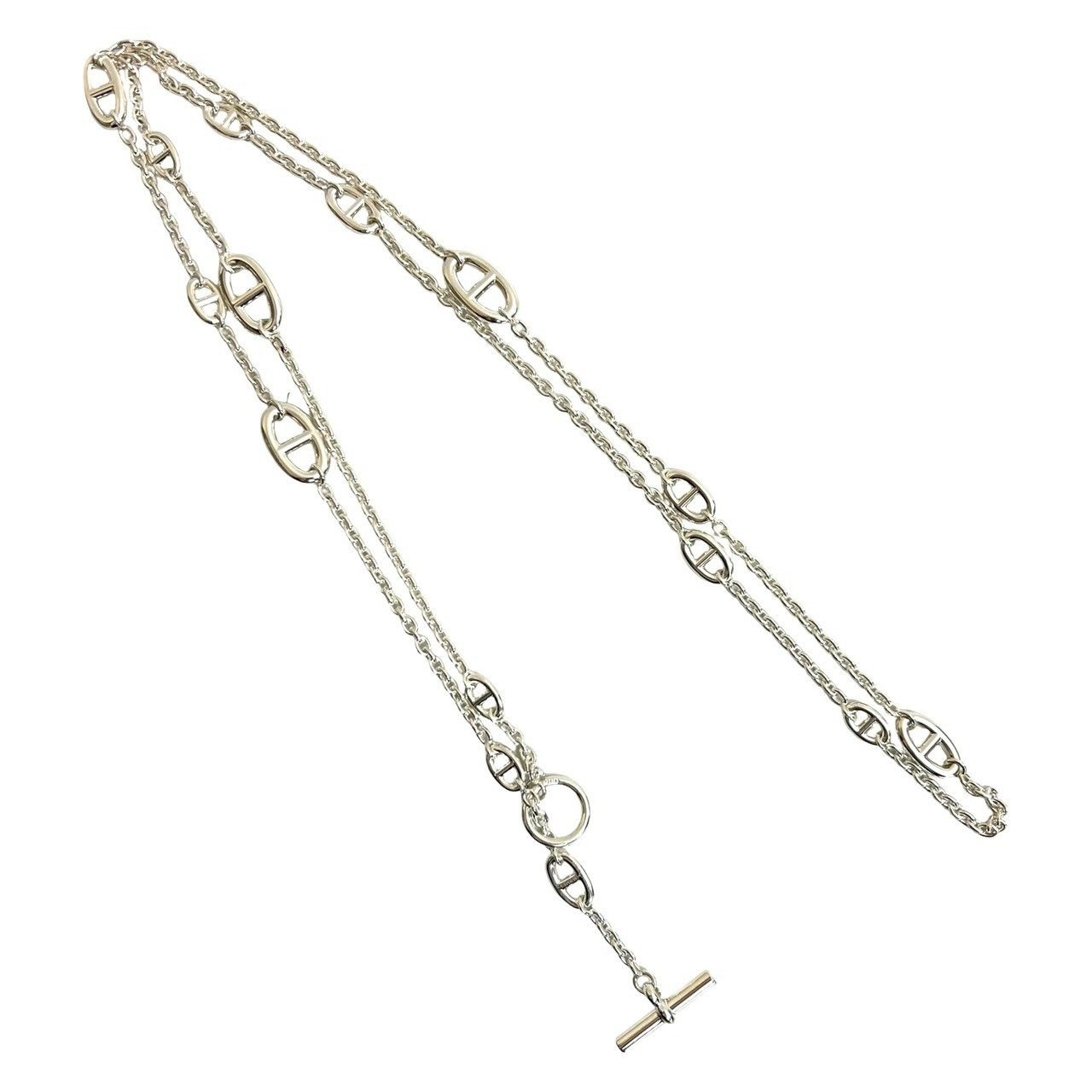 Hermes Hermes Hermès Chaîne d'Ancre Farandole 925 Necklace Precious Metal Necklace DUTY FREE for USA Size ONE SIZE - 6 Thumbnail