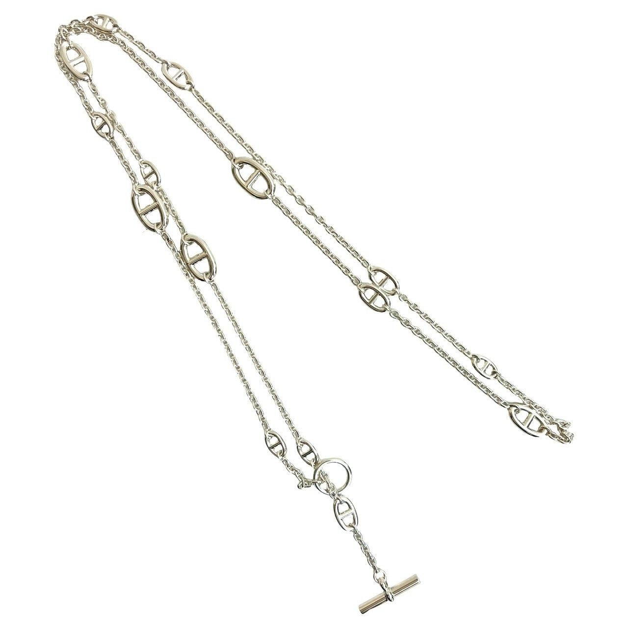 Hermes Hermes Hermès Chaîne d'Ancre Farandole 925 Necklace Precious Metal Necklace DUTY FREE for USA Size ONE SIZE - 5 Thumbnail