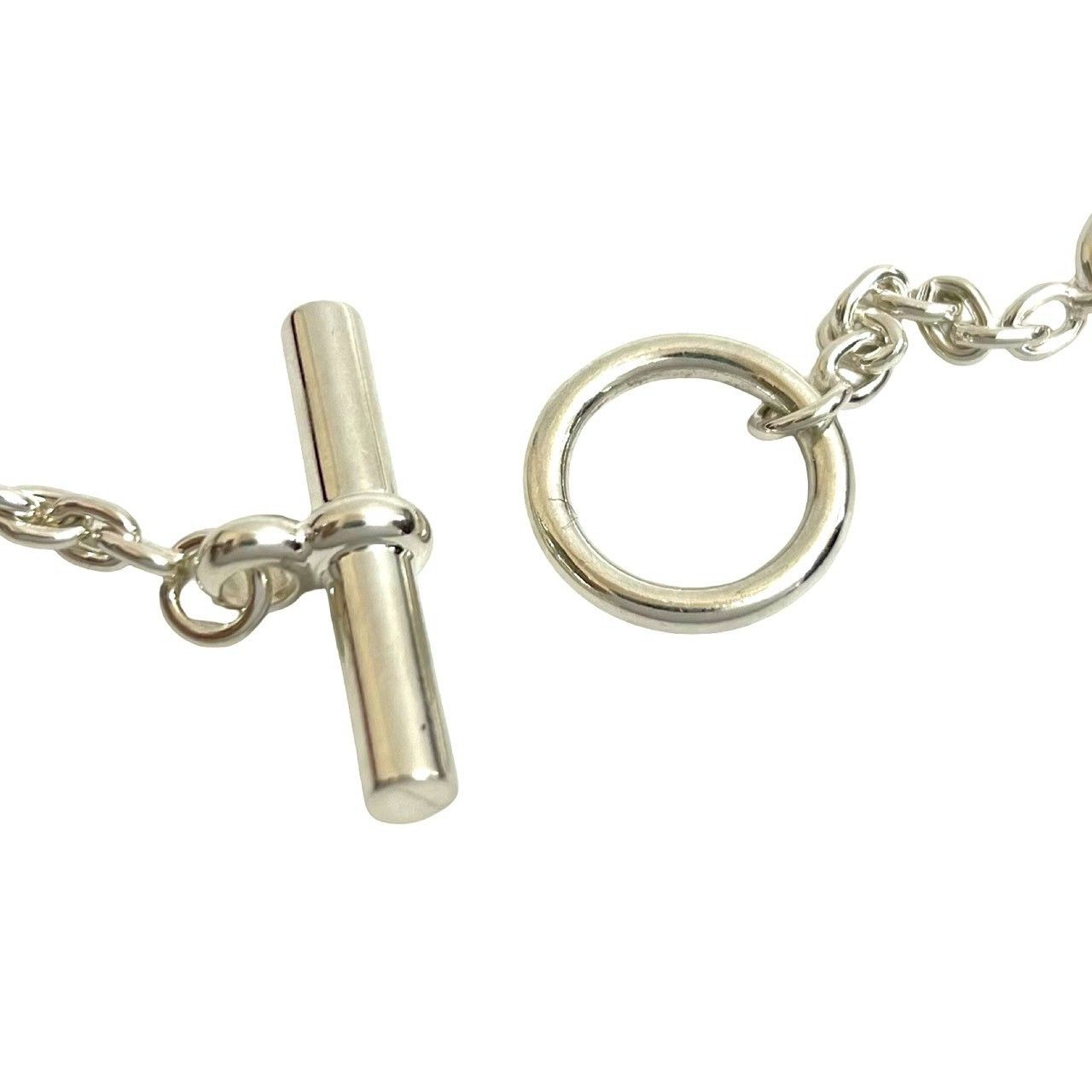 Hermes Hermes Hermès Chaîne d'Ancre Farandole 925 Necklace Precious Metal Necklace DUTY FREE for USA Size ONE SIZE - 4 Thumbnail