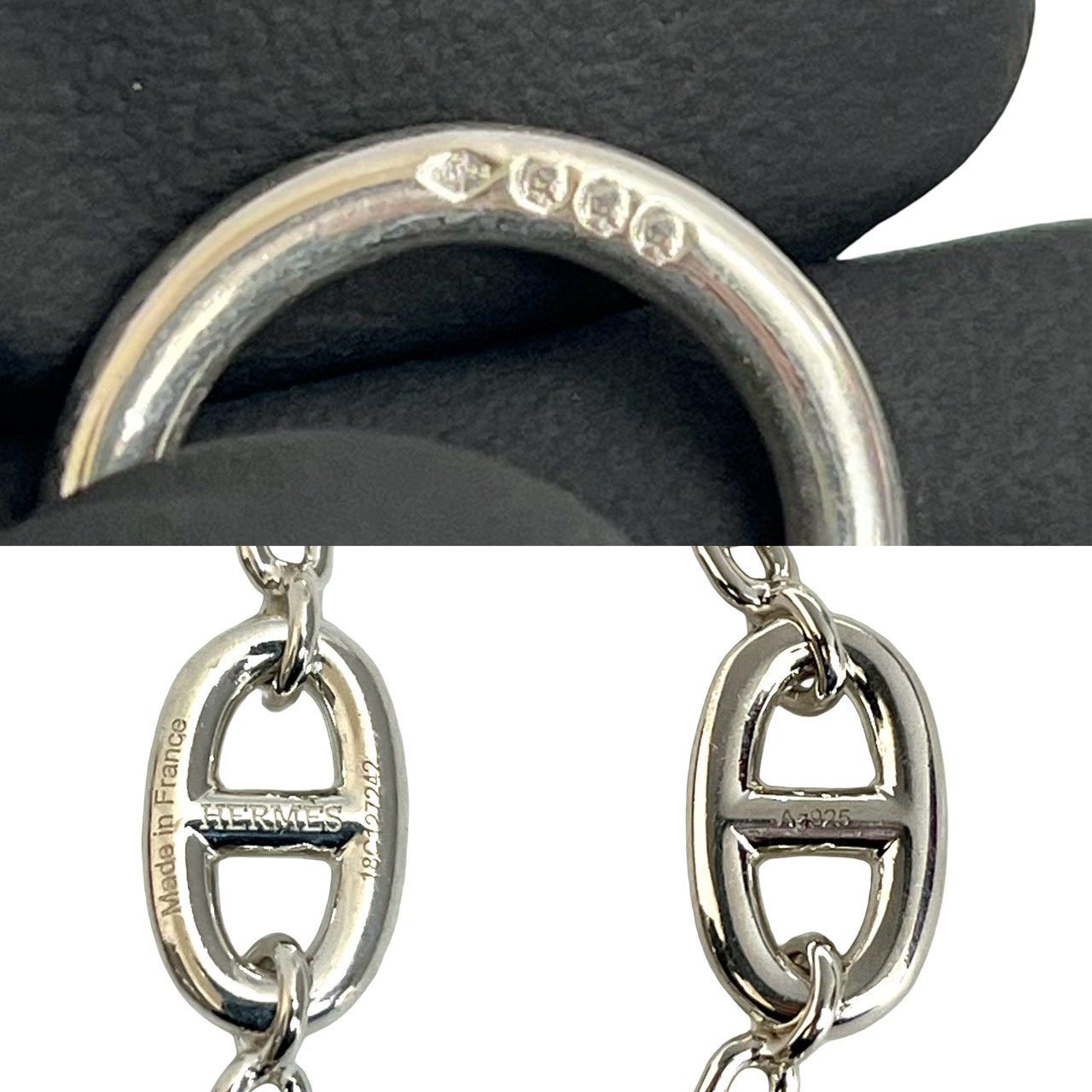 Hermes Hermes Hermès Chaîne d'Ancre Farandole 925 Necklace Precious Metal Necklace DUTY FREE for USA Size ONE SIZE - 3 Thumbnail
