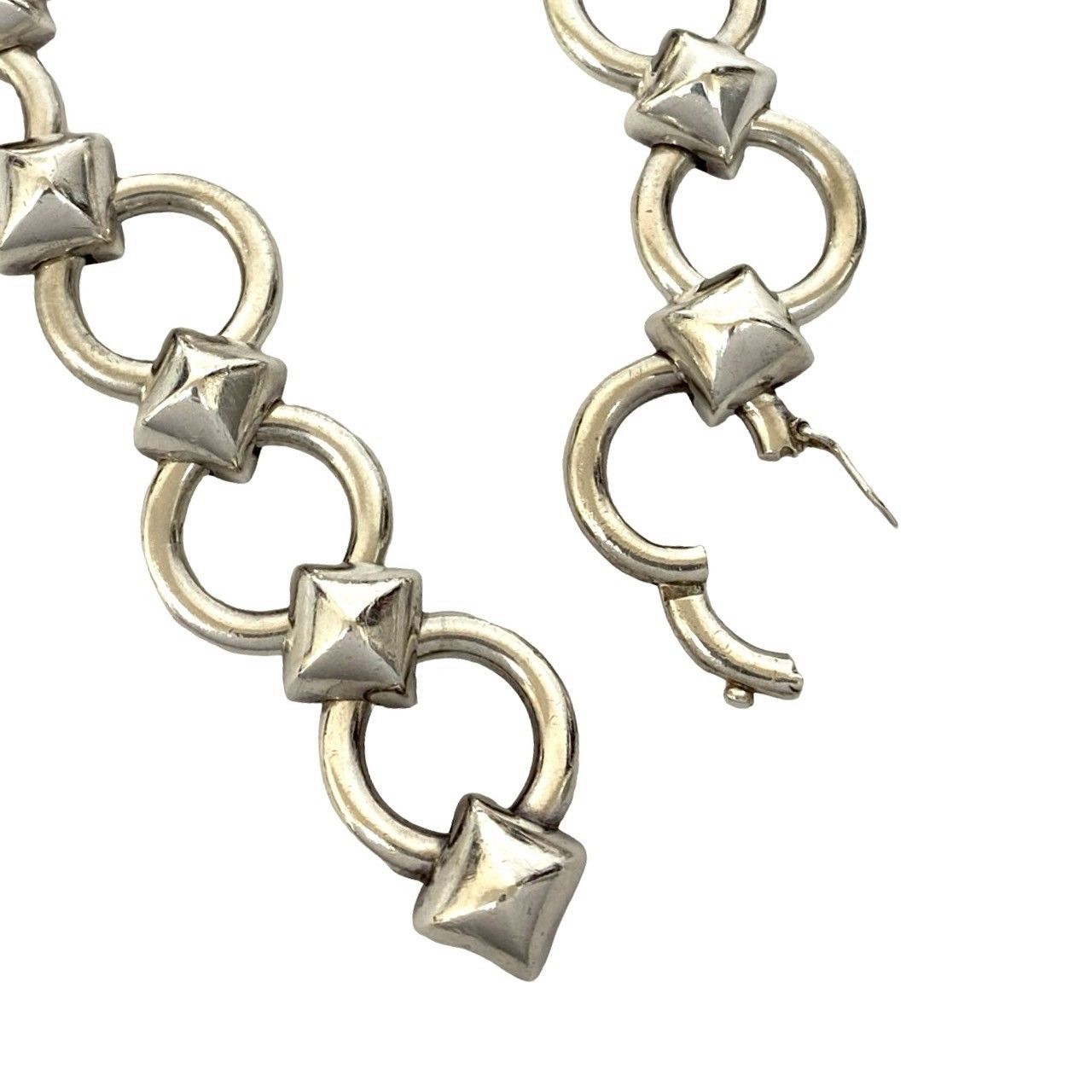 Hermes Hermes Hermès Lancelot Silver 925 Bracelet Precious Metal Bracelet DUTY FREE for USA Size ONE SIZE - 4 Thumbnail