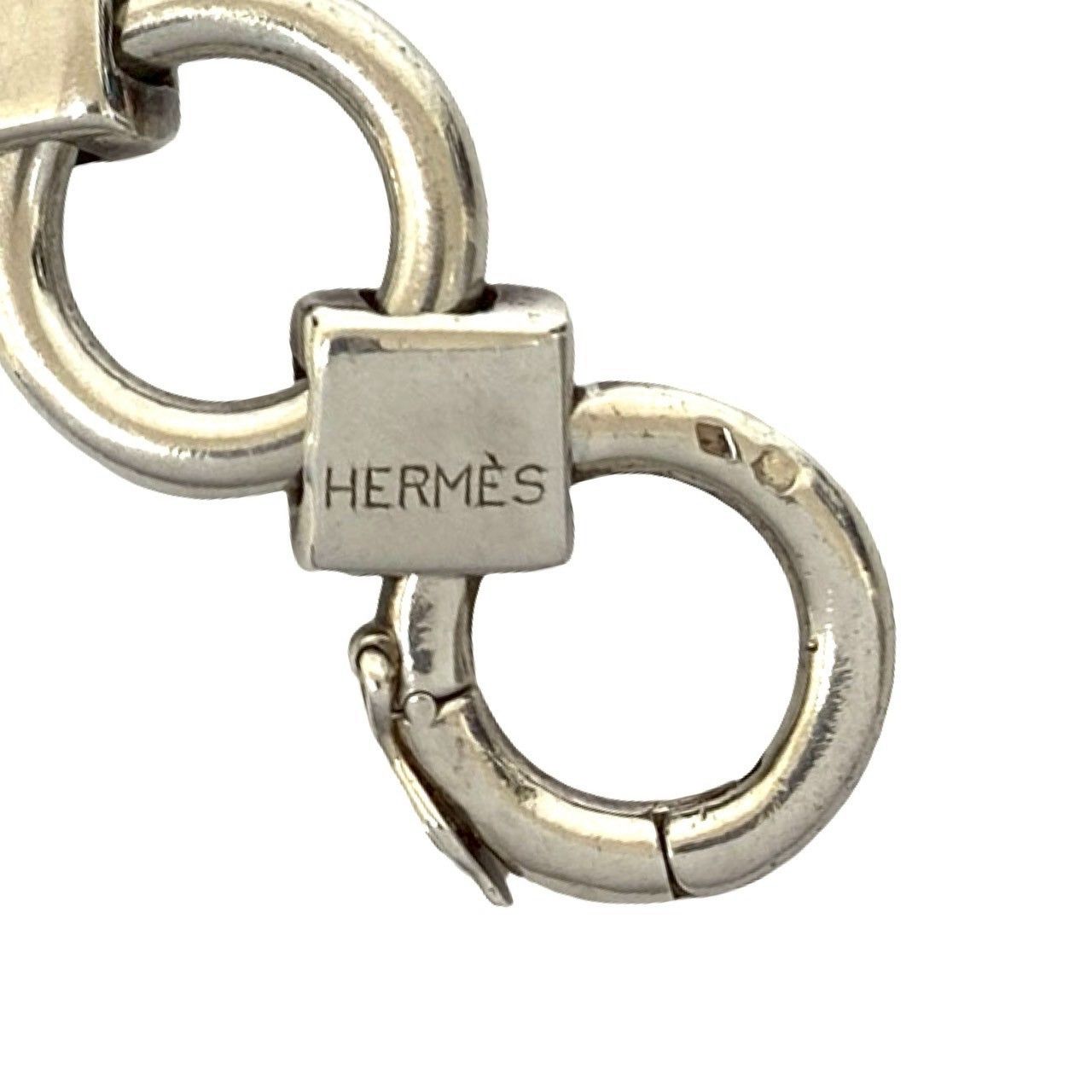 Hermes Hermes Hermès Lancelot Silver 925 Bracelet Precious Metal Bracelet DUTY FREE for USA Size ONE SIZE - 3 Thumbnail