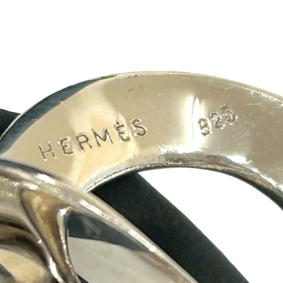 Hermes Hermes Hermès Silver925 Bracelet Precious Metal Bracelet DUTY FREE for USA Size ONE SIZE - 3 Thumbnail