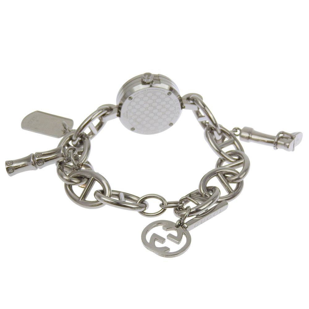 Gucci Gucci Gucci G Charm Stainless Steel Watch Metal Quartz 107 DUTY FREE for USA Size ONE SIZE - 5 Thumbnail