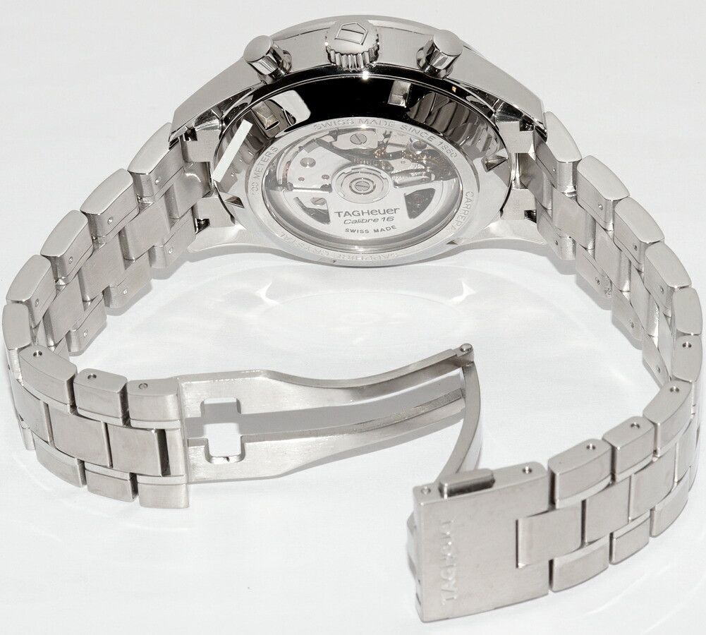Tag Heuer TAG Heuer TAG Heuer Carrera Heritage Calibre 16 Stainless Steel Metal Automatic CAS2110 BA0730 DUTY FREE for USA Size ONE SIZE - 2 Thumbnail