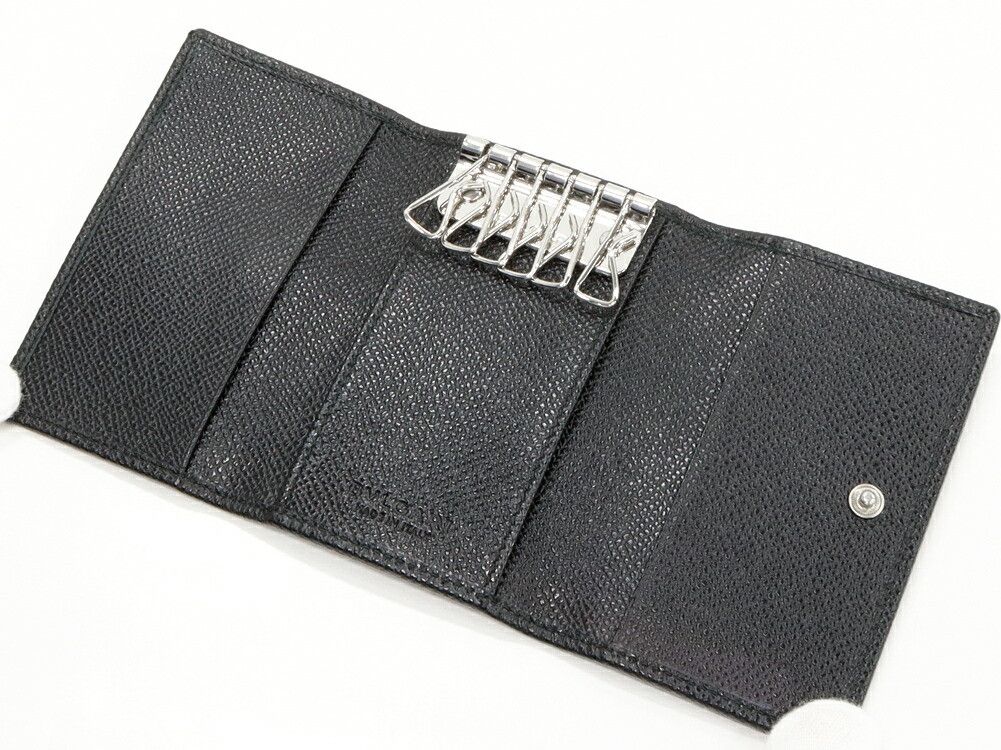 Bvlgari Bvlgari Bvlgari Bulgari Bulgari Man Grained Calfskin Key Case Leather Key case 38928 DUTY FREE for USA Size ONE SIZE - 3 Thumbnail